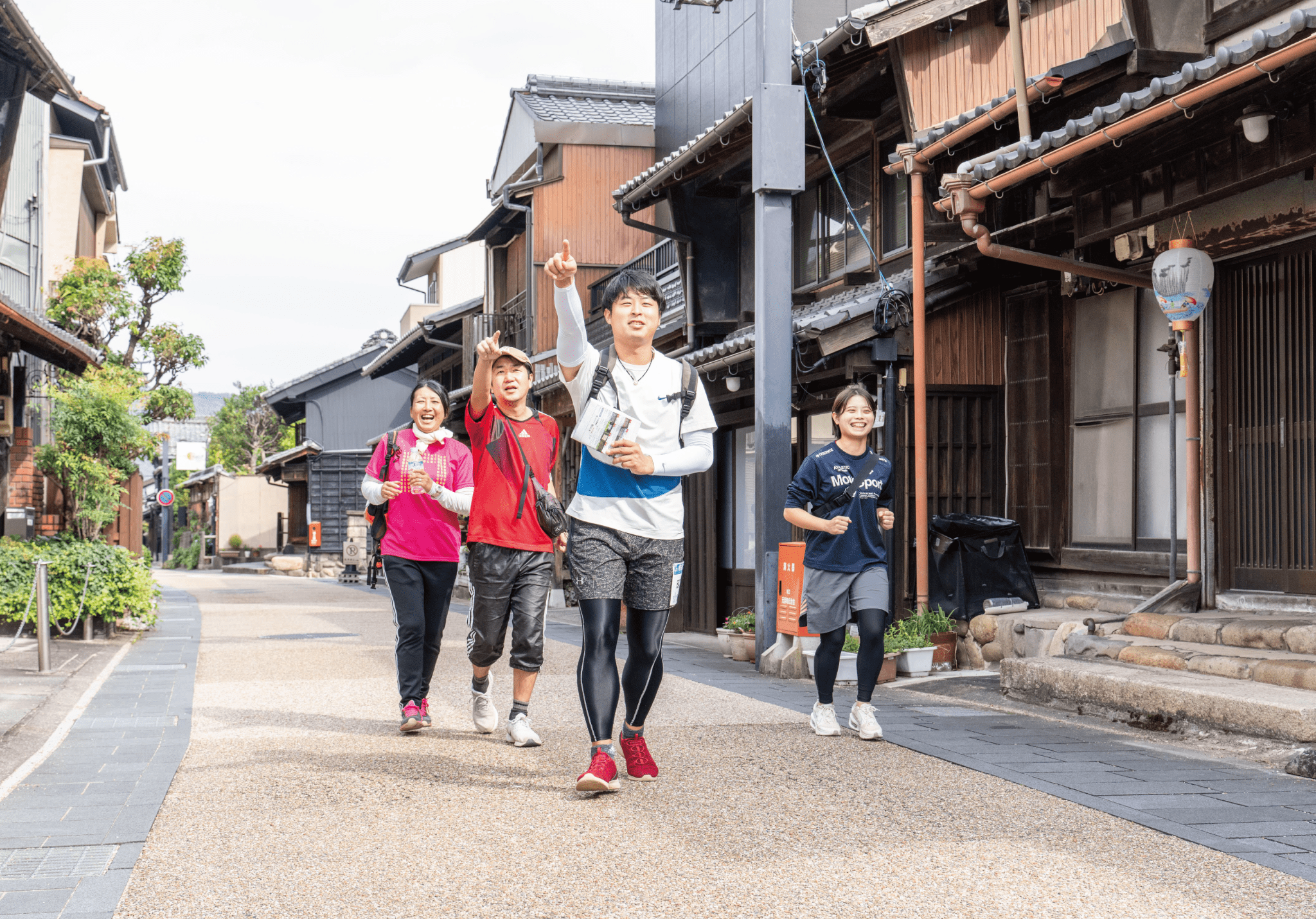 街並みでパチリ