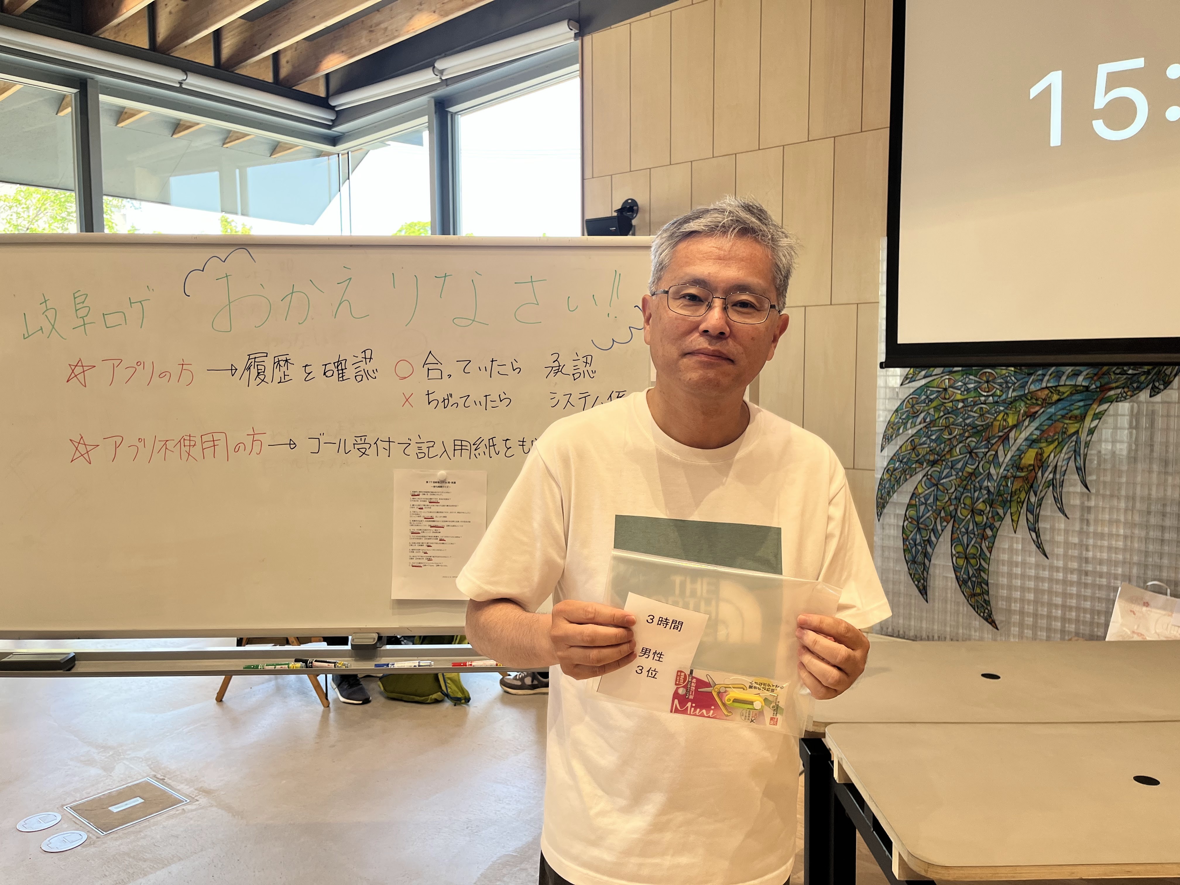 3時間ソロ男子部門受賞