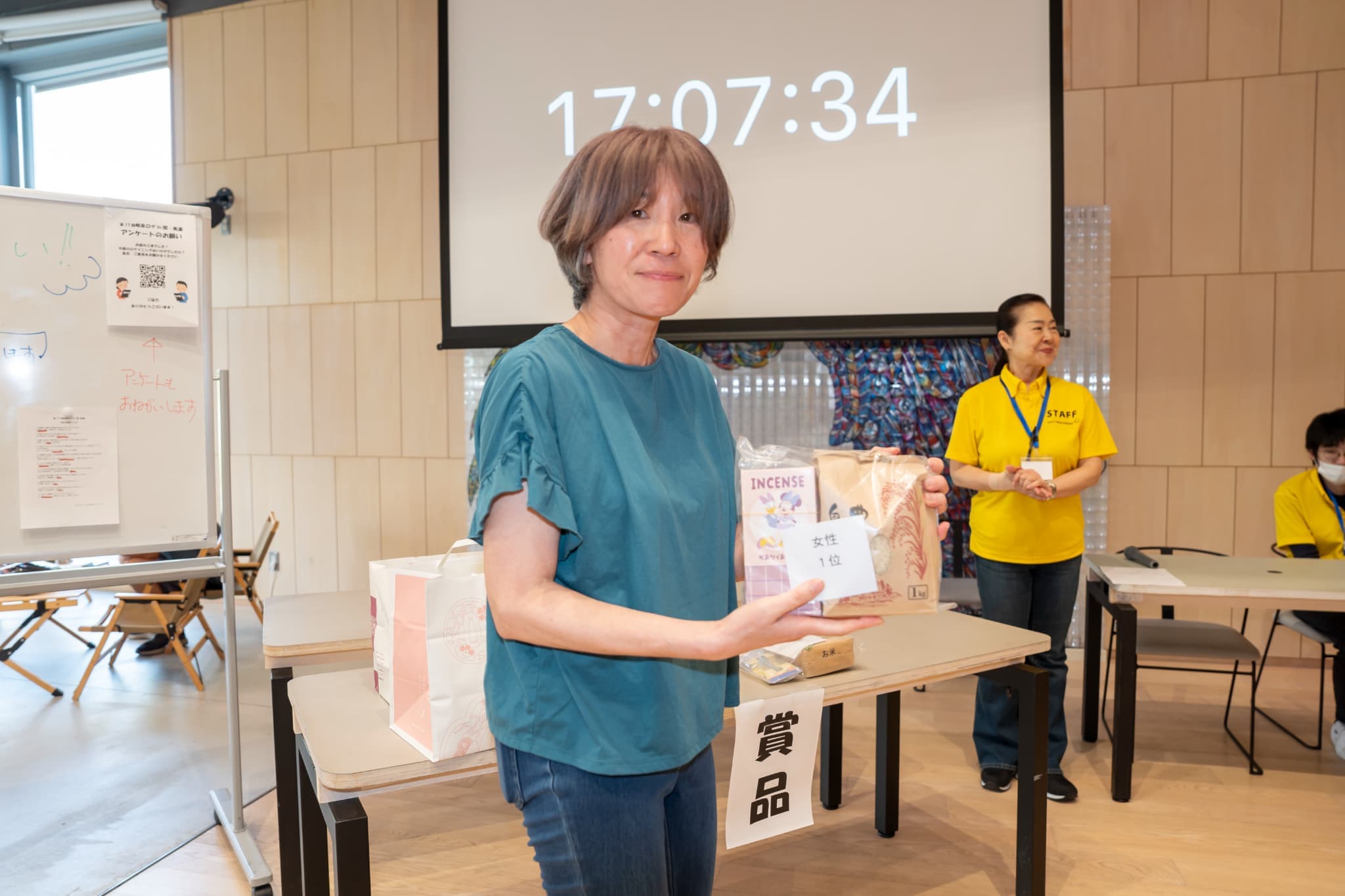 5時間ソロ女子部門受賞
